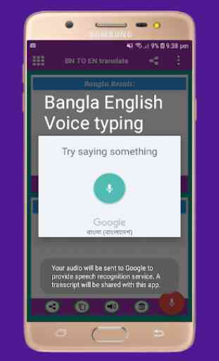 Bangla Voice To English and Bangal Automatic Type 2