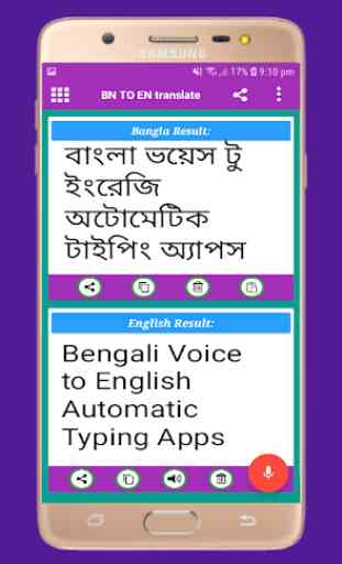 Bangla Voice To English and Bangal Automatic Type 4