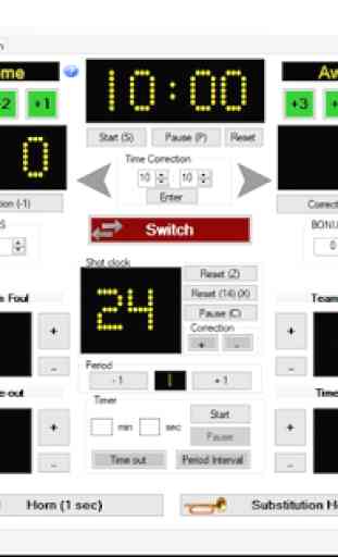Basketball Scoreboard Remote Control 4