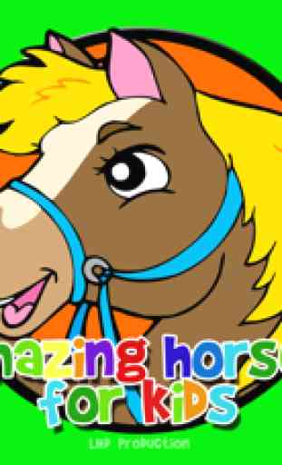 caballos increíbles para niños - juego libre 1