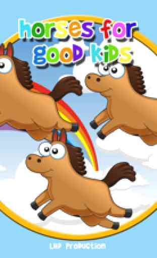 caballos para los niños buenos - juego libre 1