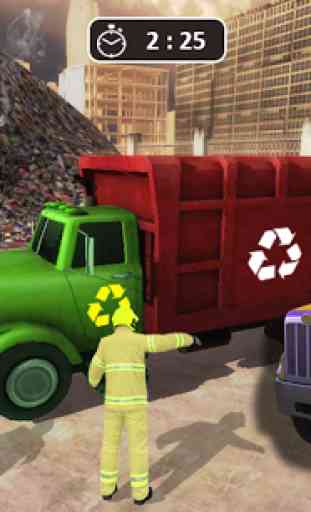Camión de basura basura manejo 2019 2