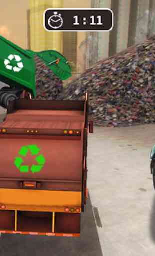 Camión de basura basura manejo 2019 3