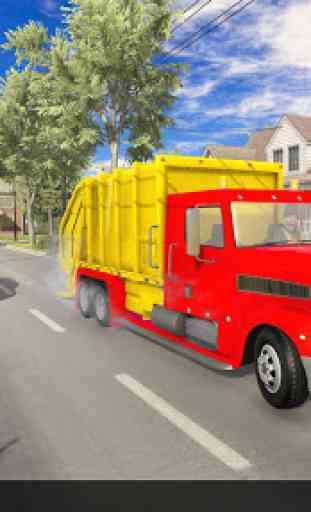 Camión de transporte de basura: Driver Trash 3
