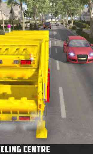 Camión de transporte de basura: Driver Trash 4