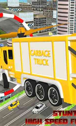 City Garbage Truck Flying Robot-Trash Truck Robot 3