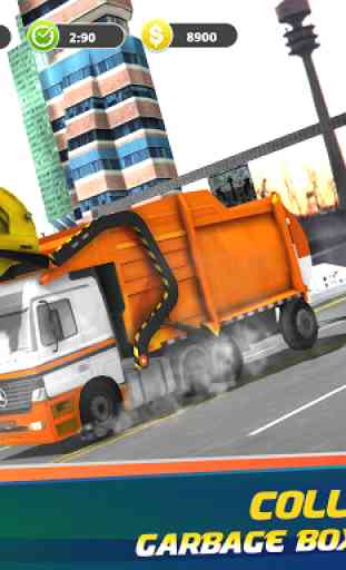 Crazy Garbage Truck Simulator 2