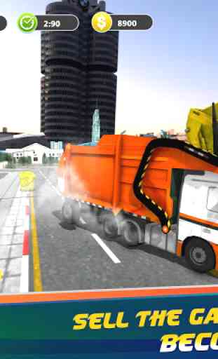 Crazy Garbage Truck Simulator 4