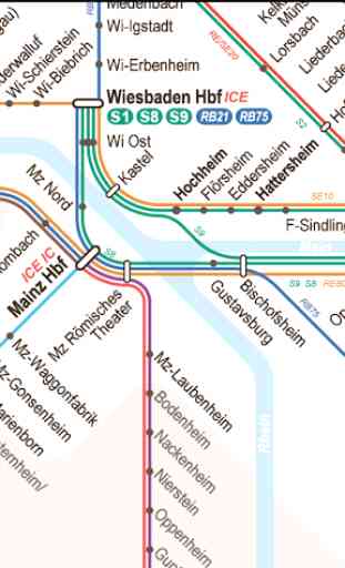 Frankfurt Rail Map 3