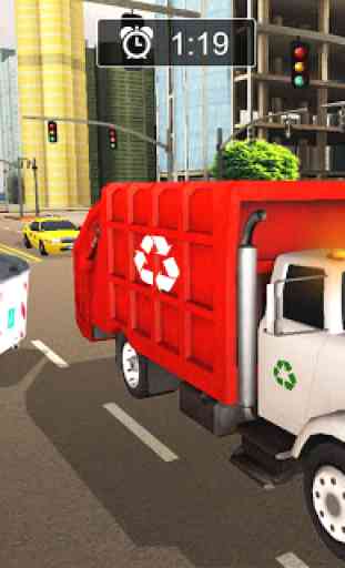 Garbage Truck Driving Simulator - Trash Cleaner 3