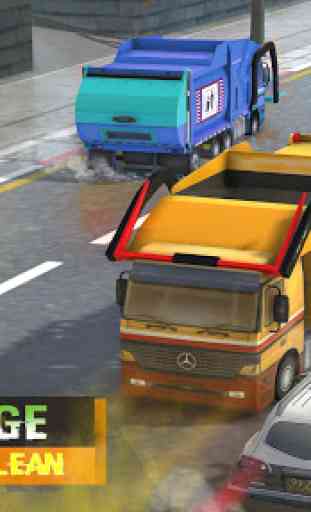 Garbage truck simulator : Camión de la basura 1