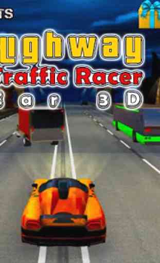 Highway Traffic Racer Car 3D 1