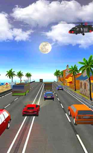 Highway Traffic Racer Car 3D 2