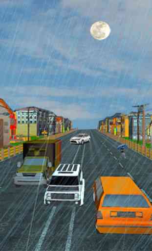 Highway Traffic Racer Car 3D 4