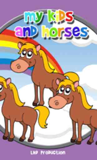 mis hijos y caballos - Juegos gratis 1