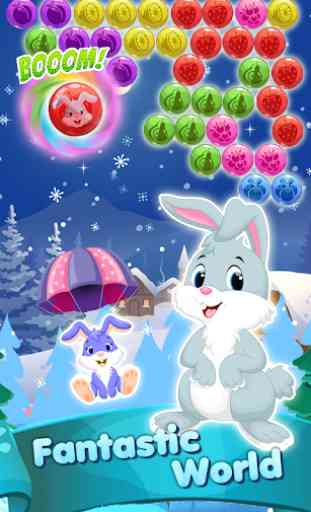 Rabbit Bubble Mania : Rescue Journey 4