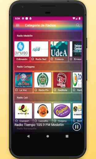 Radios de Colombia + Emisoras Colombianas En Vivo 3