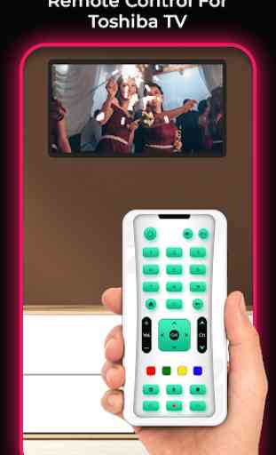 Remote Control For Toshiba TV 1