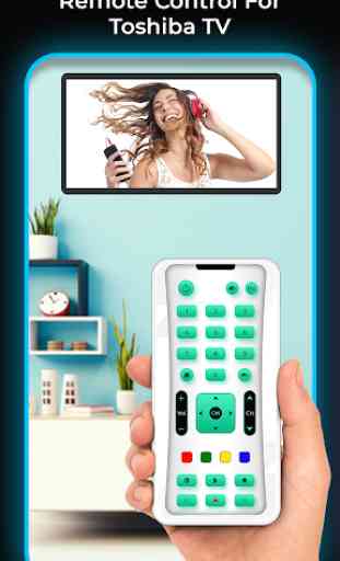 Remote Control For Toshiba TV 4