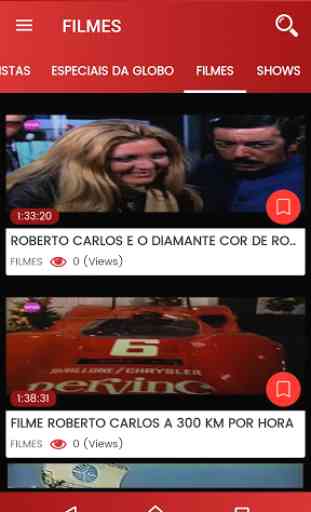 ROBERTO CARLOS VÍDEOS - ESPECIAIS, SHOWS, CLIPES. 3