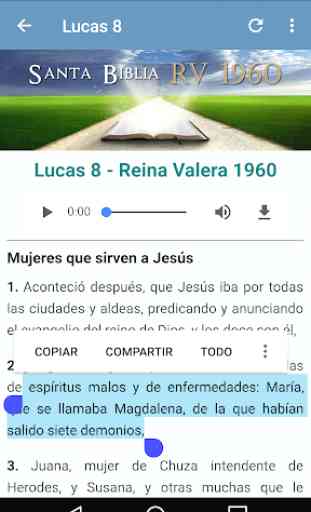 Santa Biblia Reina Valera 1960 con Audio 4