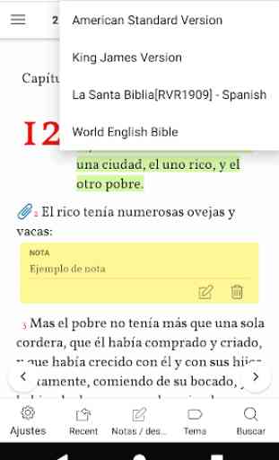 Santa Biblia Reina Valera GRATIS  with Concordance 3