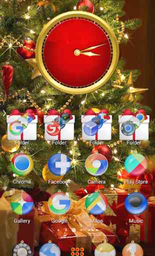 TSF Shell Theme Christmas with icon pack 1