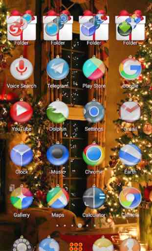 TSF Shell Theme Christmas with icon pack 4