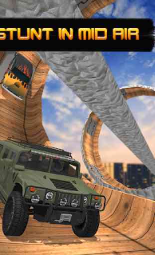 Vertical Mega Ramp Car Driving Stunts Simulator 3D 4