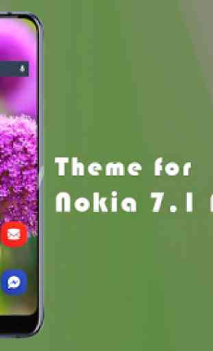 Theme for Nokia 7.1/ Nokia 7.1 plus/ Nokia x7 1