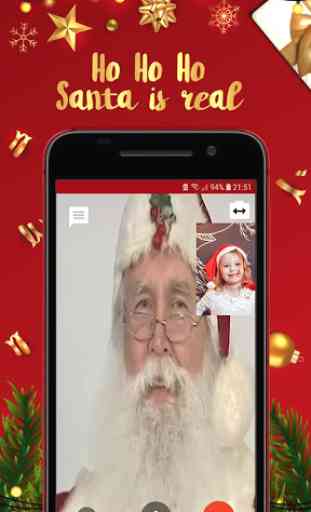A Video Calling From Santa Claus ! (Simulator) 3