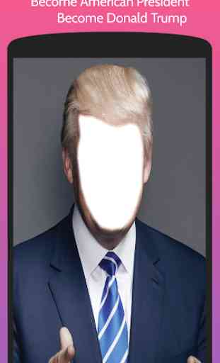 American President Donald Trump Photo Suit 2