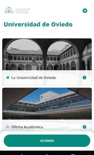 App Oficial de la Universidad de Oviedo 1