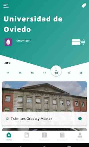 App Oficial de la Universidad de Oviedo 2