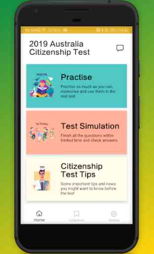 Australia Citizenship Test (2020) 1