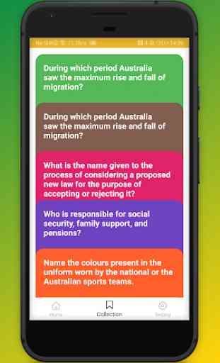 Australia Citizenship Test (2020) 4