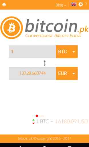 Bitcoin to Euro Converter 2