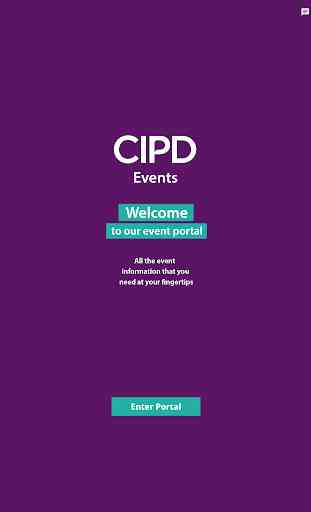 CIPD Events Portal 4