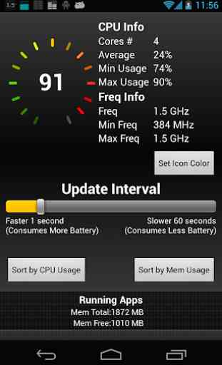 CPU Usage Widget Pro 1