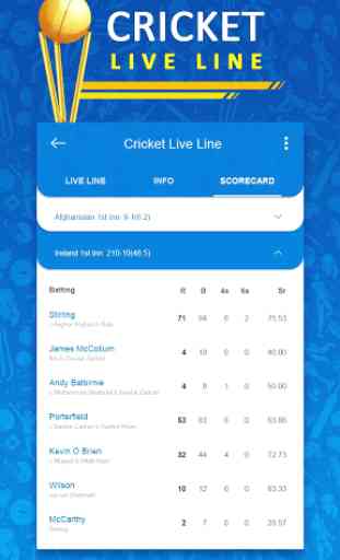 Cricket Live Line 3