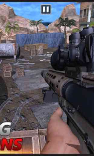 Disparo de francotirador Royale: Desert Fps Combat 1