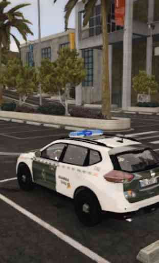 Drive Simulator - Nissan X-trail Police 1