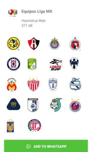 Futbol Mexicano Stickers 4