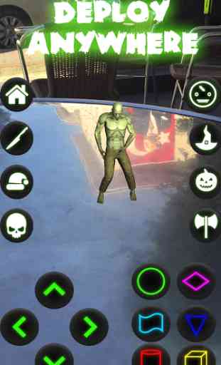 Green Alien Zombie Dance Challenge Ar - Augmented 2