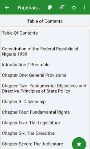 Latest Nigerian Constitution 2