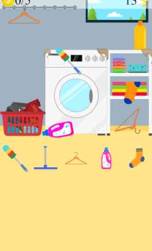 lavandería lavadora juego 3