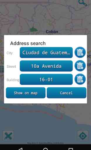 Mapa de Guatemala offline 4