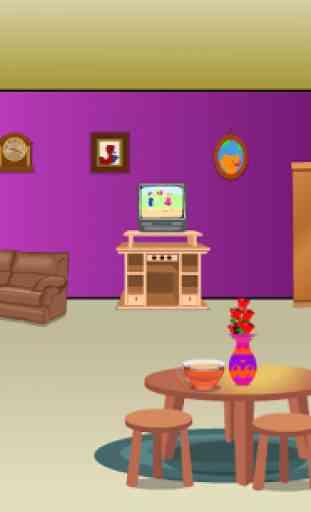 Modern Purple House Escape 2