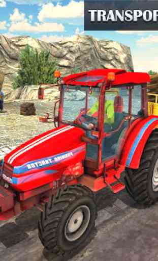 nuevo tractor carga transporte juego 2