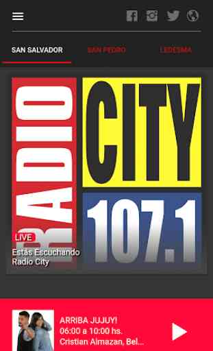 Radio City Jujuy 107.1 FM 1